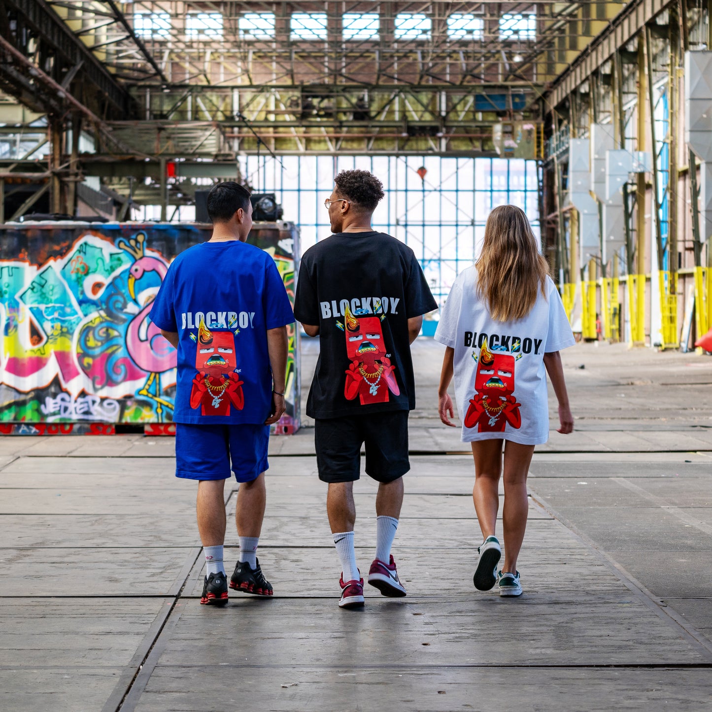 White BlockBoy World Tee