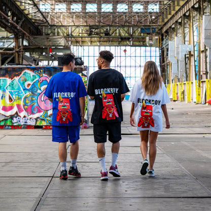 White BlockBoy World Tee